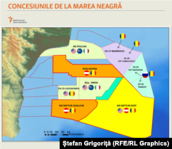 Concesiunile de petrol și gaze din Marea Neagră