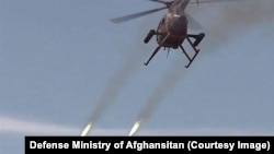 یک هلیکوپتر قوای هوایی افغانستان