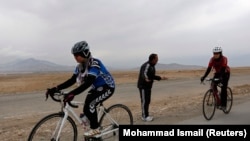 د افغانستان د بایسکل چلونې لوبغاړې