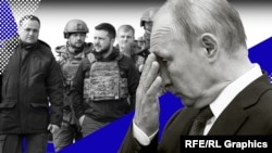 У російських «Известиях» звільнений за обміном полоненими Віктор Медведчук заявив, що Кремль хотів появи «другої України» (колаж)