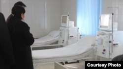 Кыргызстандын Балыкчы шаарындагы гемодиализ борбору.