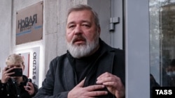 Головний редактор видання «Новая газета» Дмитро Муратов