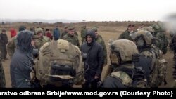 Zajednička vojna vežba Vojski Srbije i Sjedinjenih Država, Požarevac 26. novembar 2021.