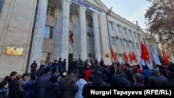 Акция перед зданием ЦИК, 29 ноября 2021 г.