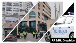 Фотографии од евакуацијата на два хотела и аеродромот во Скопје 16.12.2022