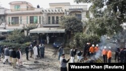 تصویری از حمله انتحاری روز ۲۳ دسامبر در اسلام آباد