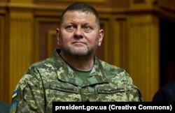 Головнокомандувач ЗСУ генерал Валерій Залужний під час засідання Верховної Ради України. Київ, 28 рудня 2022 року