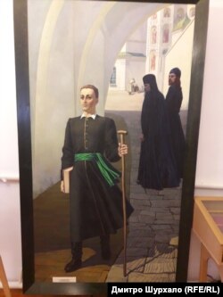 Сковорода і ченці (з експозиції музею в Переяславі)