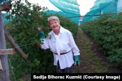 "Ja kroz malinjak pevam", kaže Sadija Bihorac Kuzmić iako je taj rad, kako dodaje, izuteno fizički naporan.
