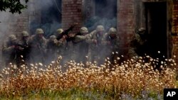 Imagine de arhivă cu manevrele Agile Spirit din 2015, ținute în Georgia. 