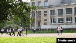 Puşkin adyndaky rus-türkmen mekdebi, Aşgabat (arhiw suraty)