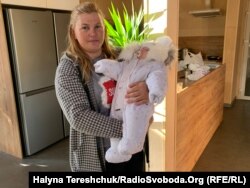 Ольга з маленькою Даринкою