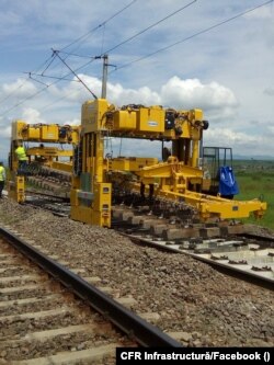 Doar un singur șantier important de cale ferată este deschis acum în România, cel între Brașov și Sighișoara.