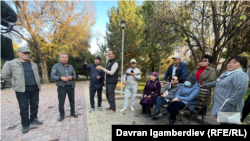 Акцияга чыккандар. 