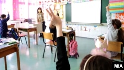 Shkollë fillore në Maqedoninë e Veriut - Foto ilustruese. 