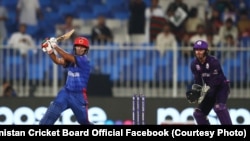 تصویر آٰرشیف: رقابت تیم ملی کریکت افغانستان با تیم اسکاتلند