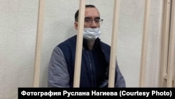 Gabdrakhman Naumov appears in a Kazan court on November 2.