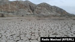 د لورالايي یو بند چې د باران نیشتوالي له کبله وچ دی