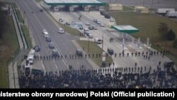 د بلاروس او پولنډ پر پوله د کډوالو نښته