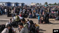 تصویر از پناهجویان افغان در اسلام قلعه 