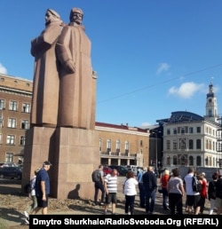 Пам'ятник латиським стрільцям у Ризі