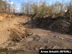 Jedna od lokacija odakle se vadi šljunak u Kotorskom.