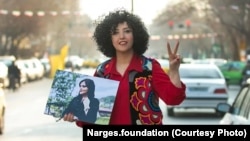 Human rights activist Narges Mohammadi has spent much of the past decade behind bars. (file photo)