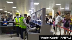 "Манас" эл аралык аэропорту. Бишкек. 25-май, 2021-жыл.