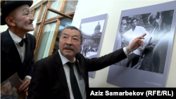 Геннадий Базаров Кыргыз улуттук көркөм сүрөт музейиндеги иш-чарада. 14-май, 2022-жыл.