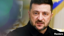 Уладзімір Зяленскі на брыфінгу па выніках пасяджэння стаўкі вярхоўнага галоўнакамандуючага 7 лістапада 2025 году