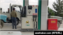 "Türkmennebitönümleri" (TNÖ) kärhanasynyň bir ýangyç bekedi (Arhiw suraty)