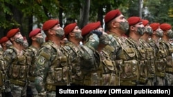 ИИМдин Ички аскерлери, 24-август, 2021, Бишкек.