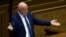Armenia - Parliament deputy Hovik Aghazarian speaks during a session of the National Assembly, Yerevan, March 27, 2025. 