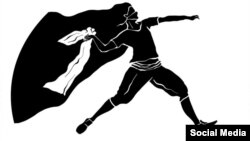 Милдеттүү паранжыга каршы постер