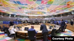 Самиот на ЕУ во Брисел