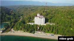 ბიჭვინთა, სანატორიუმი "მიუსერა". 2022 წლის ივლისი.