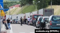 Польска-беларуская мяжа. Ілюстрацыйнае фота