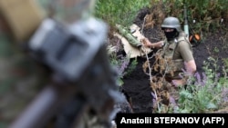 Українські позиції на Авдіївському напрямку, червень 2022 року