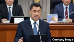 Садыр Жапаров.