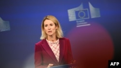 Șefa diplomației UE, Kaja Kallas, a criticat procesul electoral pentru alegerile locale din Georgia.