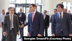 Бидзина Иванишвили, Торнике Рижвадзе и Ираклий Кобахидзе (2019 год)