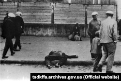Померлий від голоду на одній із вулиць Харкова