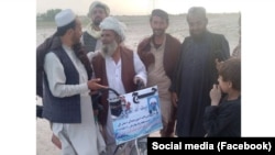 یکی از افرادیکه که قصد کرده با بایسکل جهت ادای فریضه حج به عربستان سعودی برود