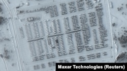 Fotogalerie | Noi imagini din satelit arată mobilizarea masivă a Rusiei la granița cu Ucraina