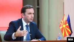 Министерот за надворешни работи Бујар Османи.
