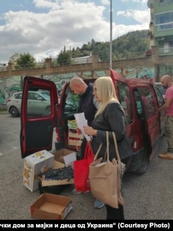 Активности на здружението „Заеднички дом за мајки и деца од Украина“