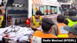 Жардыруудан кийинки издөө-куткаруу маалында алынган сүрөт. 