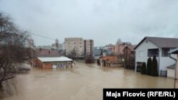 Përmbytje në pjesë të ndryshme të Kosovës 