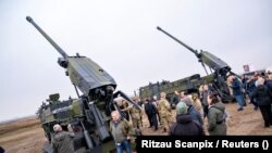 Danska vlada rekla je da će Ukrajini donirati 19 topničkih sustava haubica francuske proizvodnje Caesar (na fotografiji).