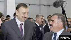 Илхам Алиев жана Васиф Талибов.